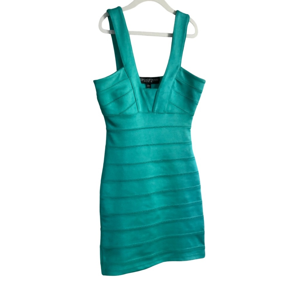 TOP SHOP TEAL DRESS